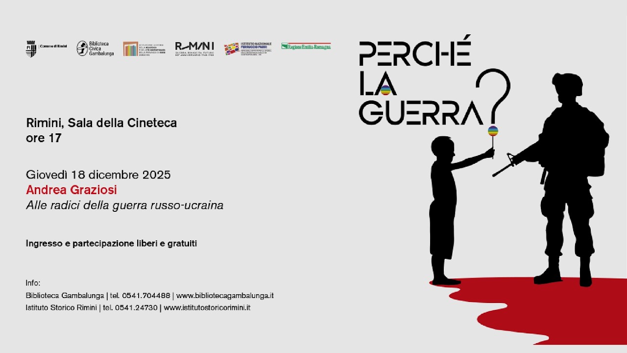 Andrea Graziosi, Alle radici della guerra russo-ucraina. Lectio magistralis