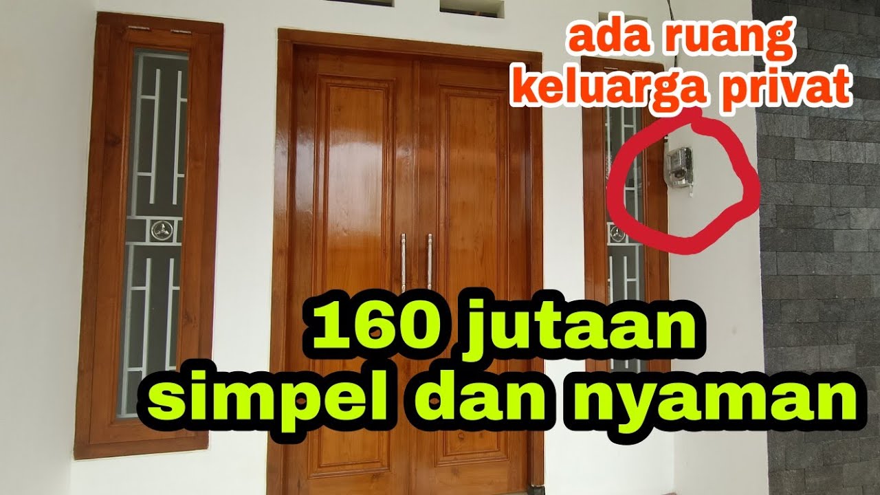 BANGUN RUMAH MINIMALIS 160 JUTAAN, DILAHAN 6X14