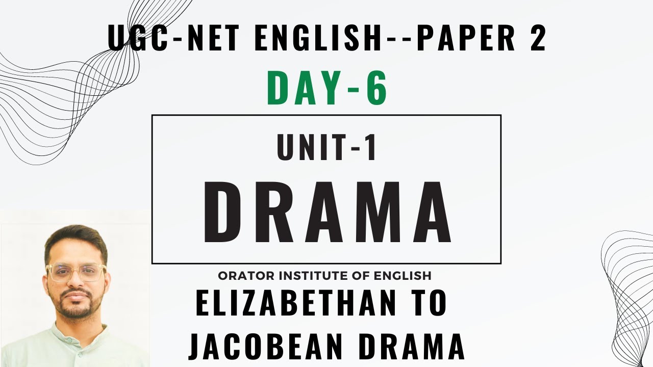 Day-6 | UNIT 1-DRAMA | UGC NET ENGLISH PAPER 2 | Free Batch | Orator Institute | Zuba'r Saifi Sir