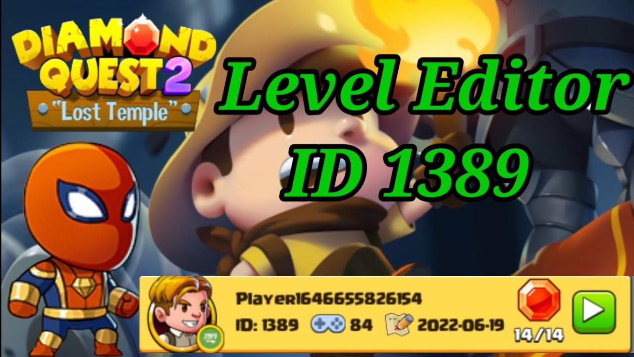 Diamond Quest 2 Level Editor ID 1389