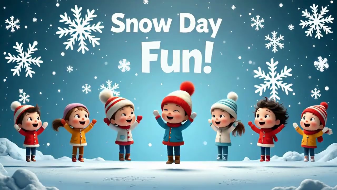 Kids Song About A Snow Day|  Snow Day Countdown