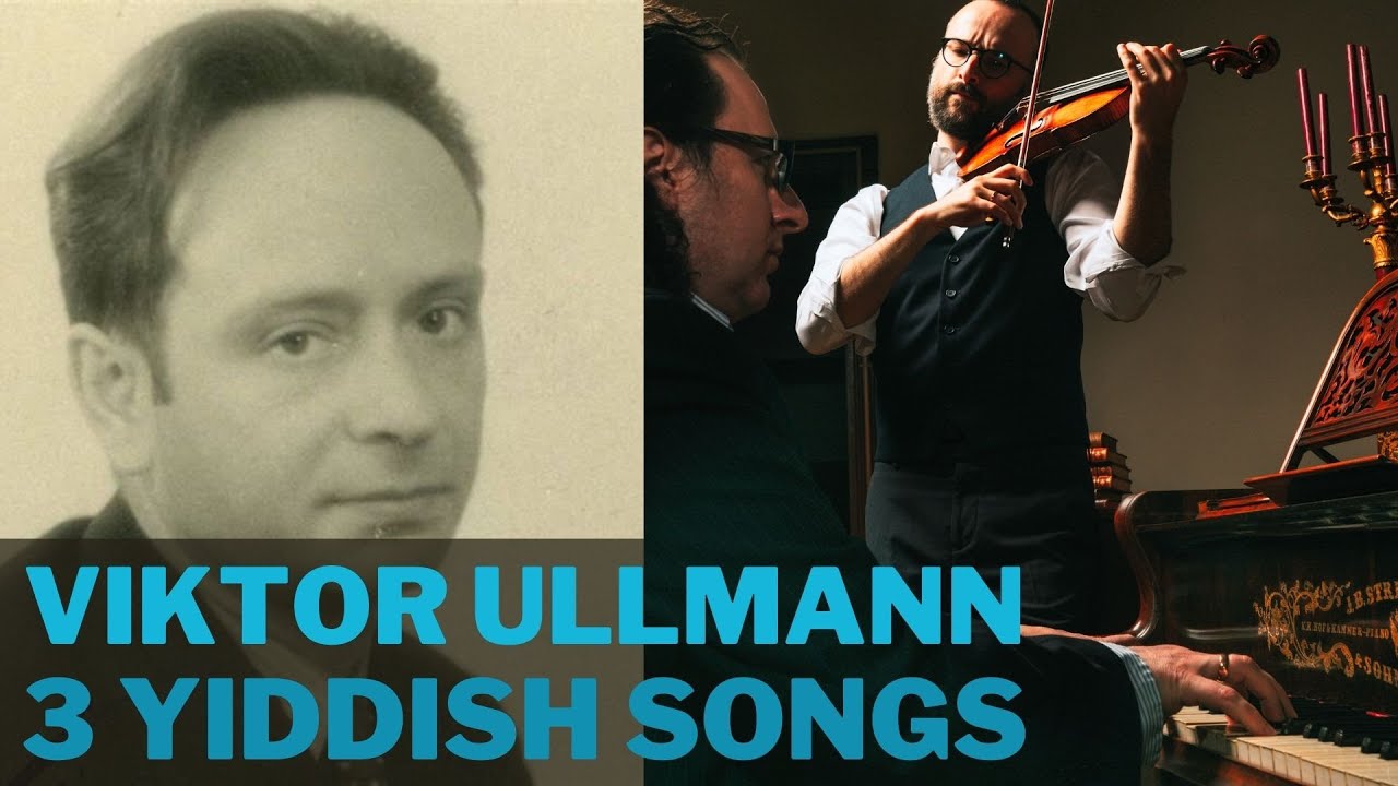Viktor Ullmann - 3 Yiddish Folk Songs arr. for violin and piano [Kurganov/Finehouse Duo, live]