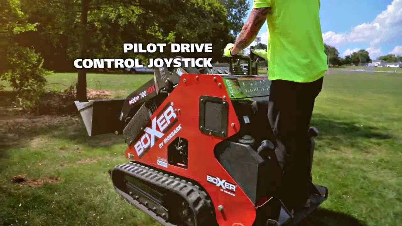 Boxer Equipment 600HD  700HDX Mini Skid Steer Features Walk Around