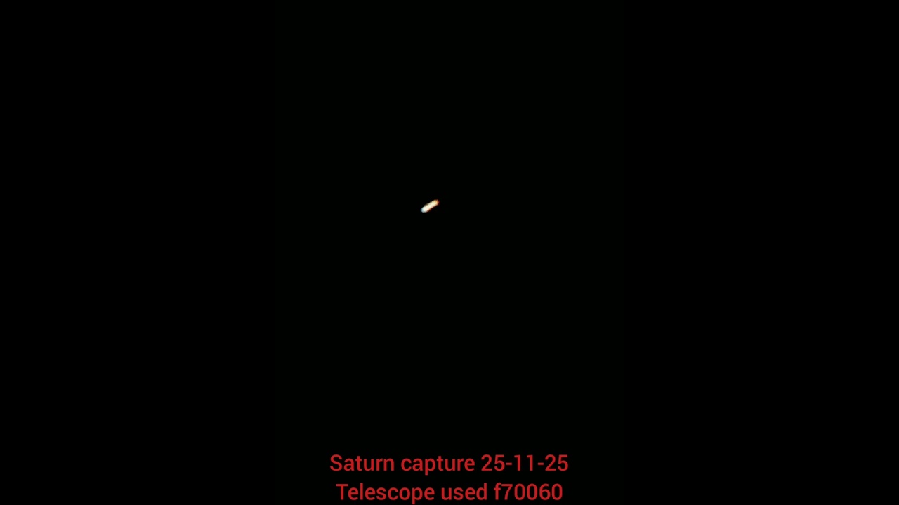 Saturn capture 25-11-25