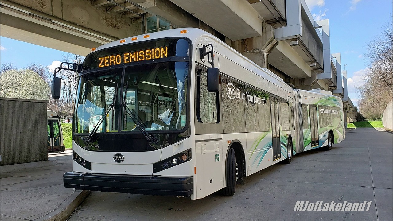 2019 BYD K11 - Articulated (⚡Electric) ... DEMO for Baltimore's MTA Maryland