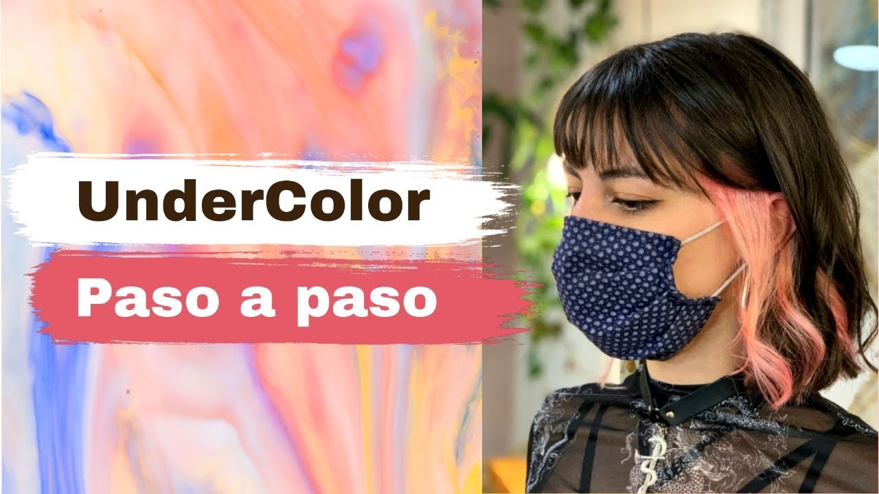 Se decolora el pelo por primera vez😨✨Undercolor peach✨Tips🍑