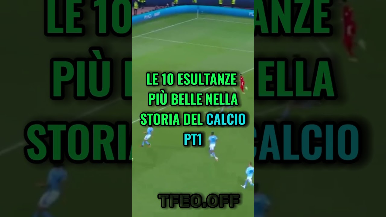 Le 10 esultanze pi&ugrave; belle nella storia del ⚽️