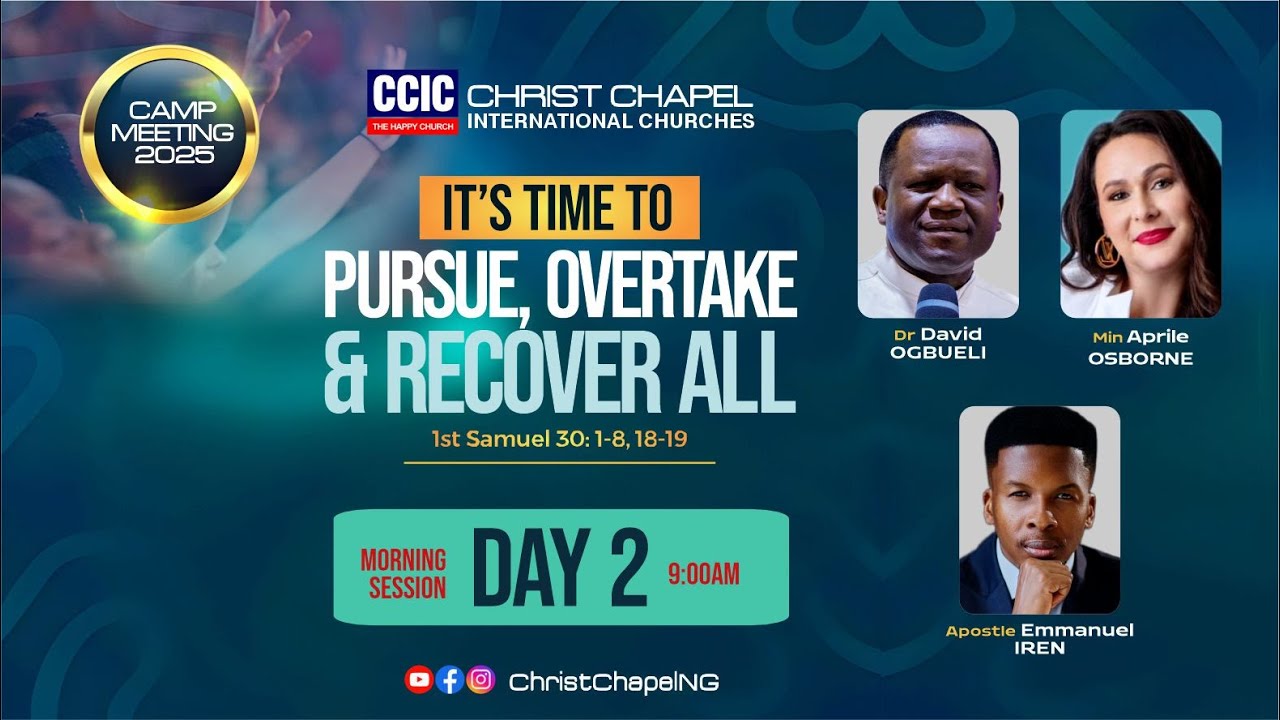 CCIC Campmeeting 2025 : Day 2 (Morning Session)