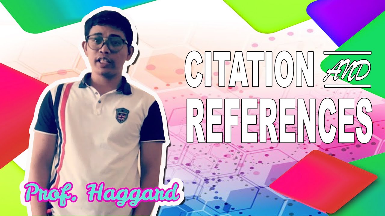 Research Tagalog: Citation & References
