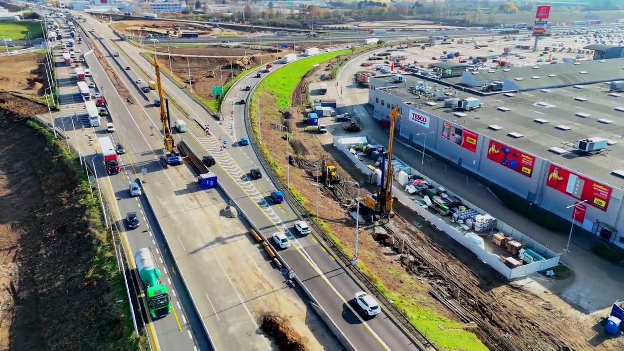 monitoring D1/D2 Brno, 10/2025