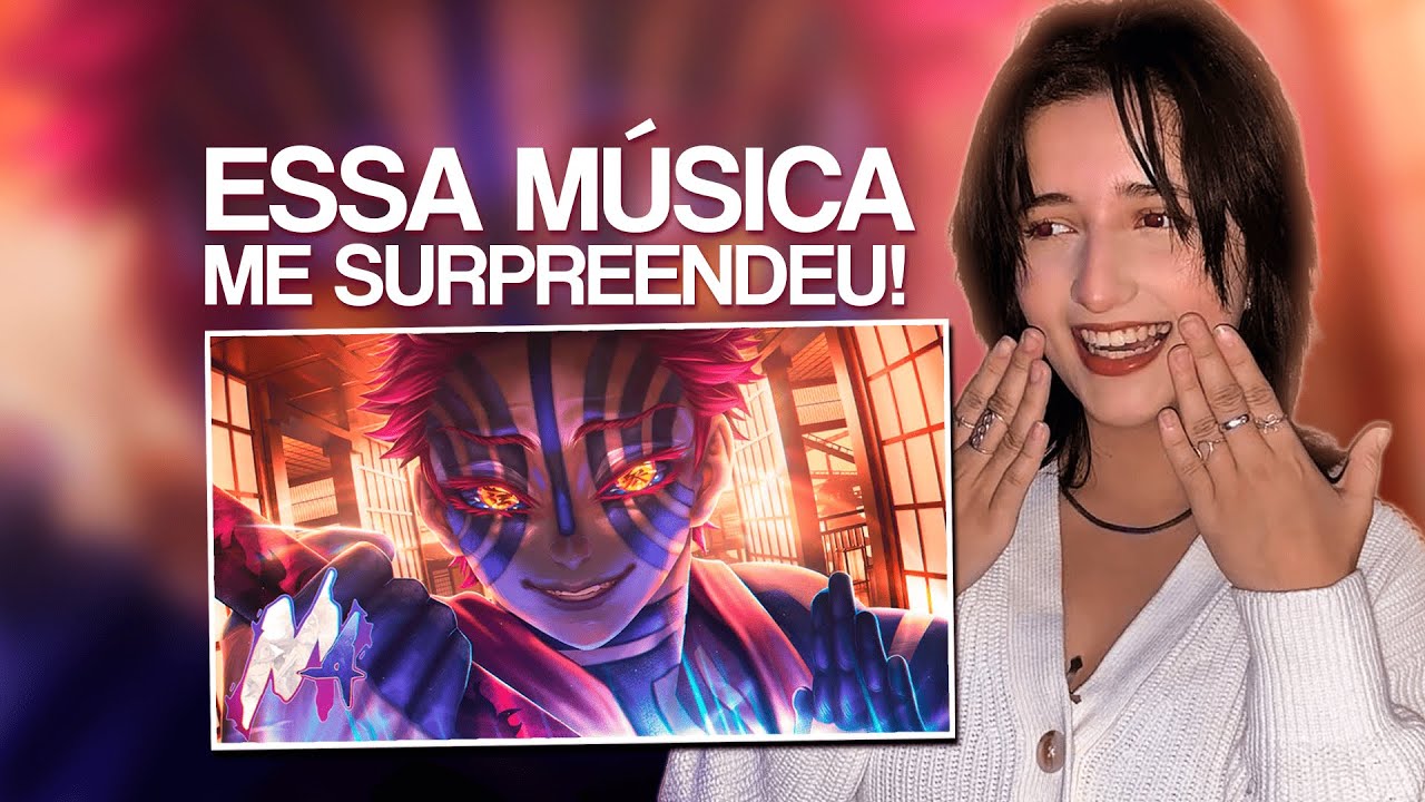 REACT - M4rkim - Lua Superior Três (Akaza)