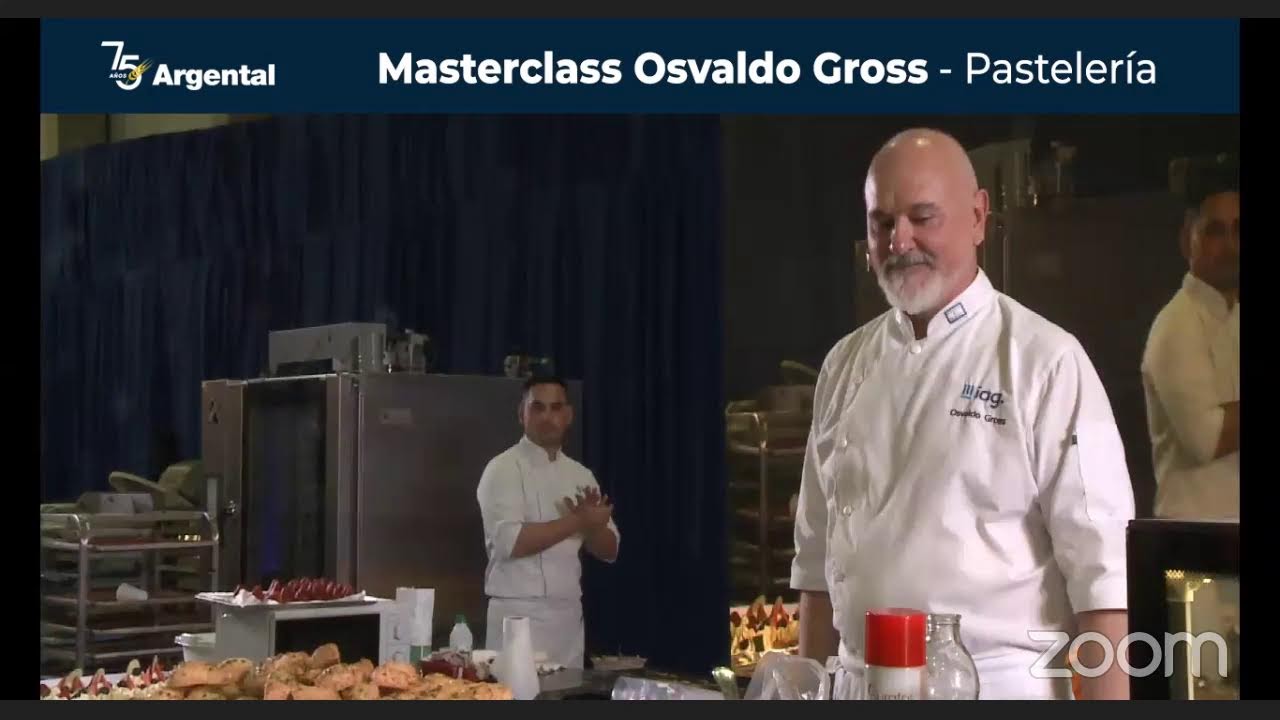 Masterclass Osvaldo Gross - Pastelería