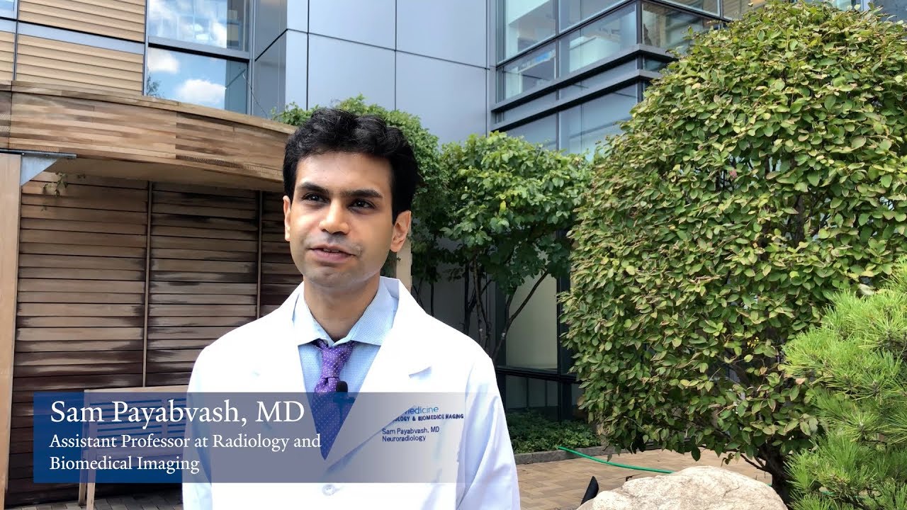 Dr. Sam Payabvash, Yale Radiology and Biomedical Imaging @ RSNA 2018