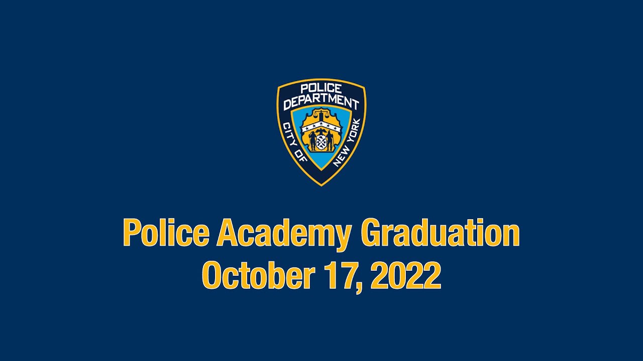 Watch as your newest 637 officers graduate from the police academy.