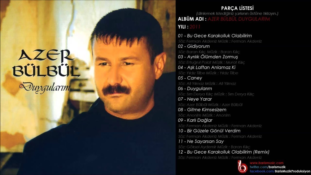 Azer B&uuml;lb&uuml;l feat Yıldız Tilbe - Gidiyorum (Git Yat)