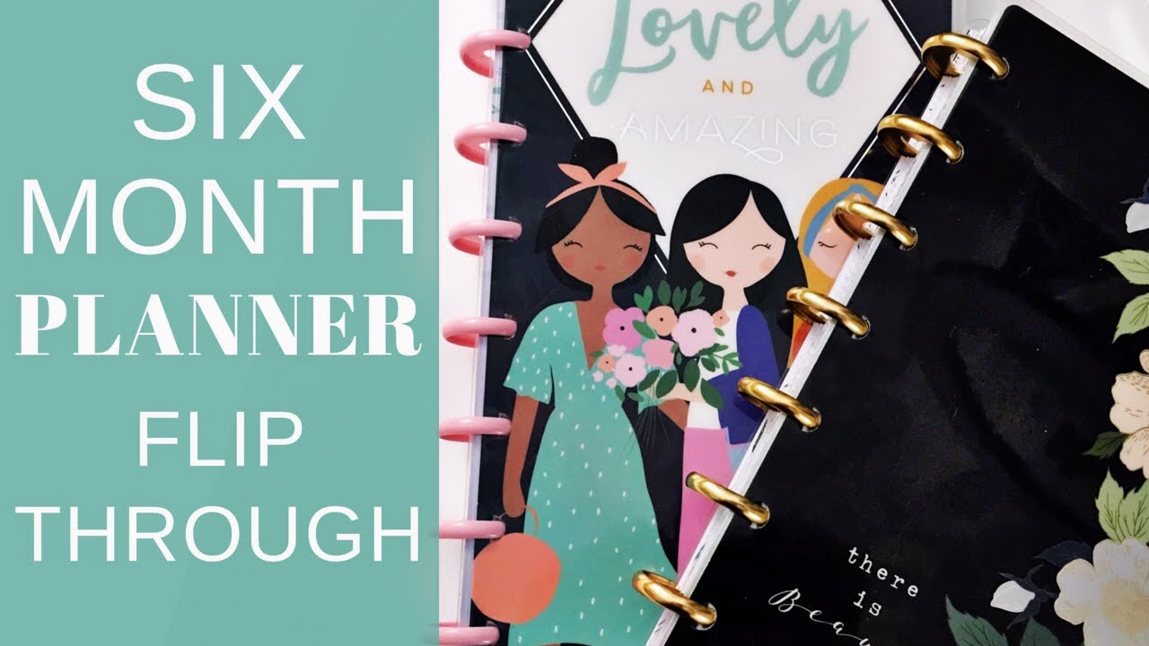 PLANNER FLIP THROUGH | January - June 2020 | Mini & Skinny Classic Happy Planner