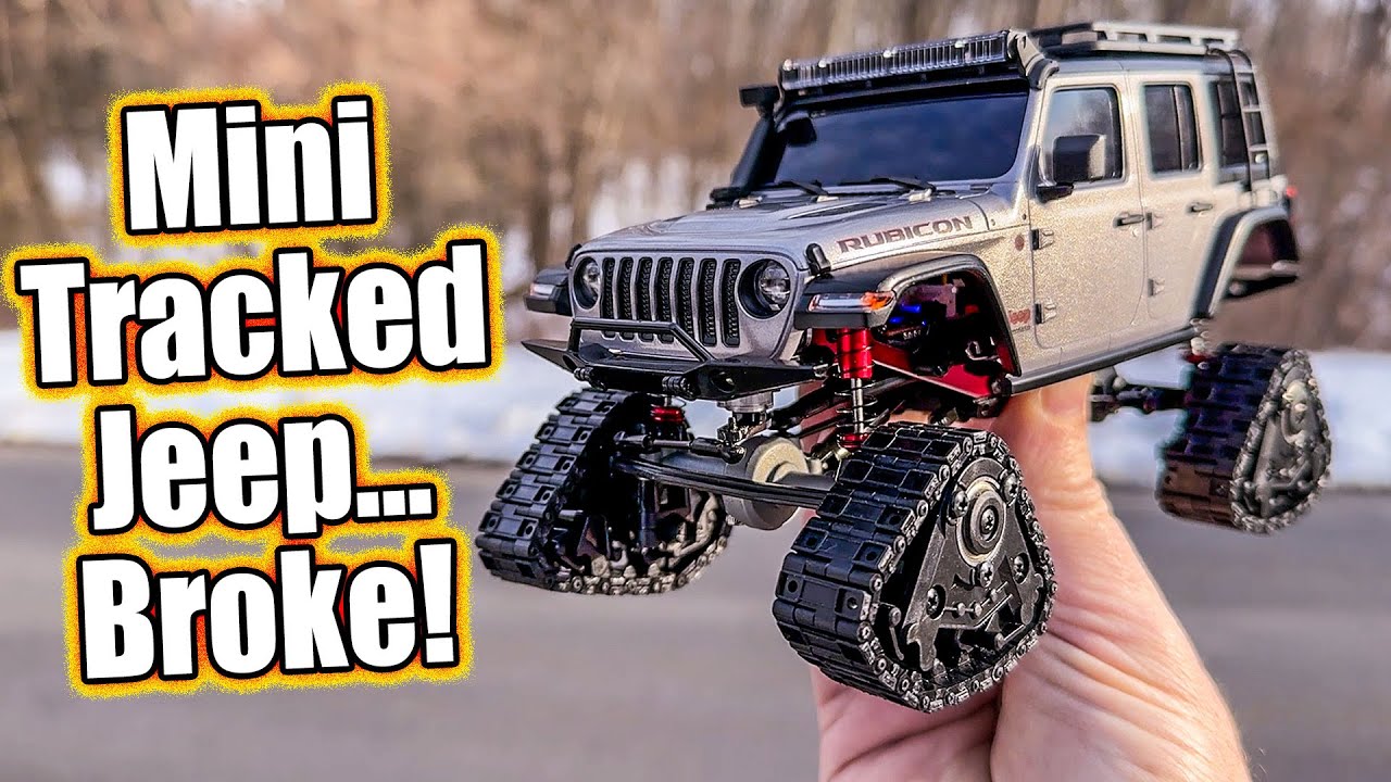 Fabulous 4x4 or Fail? Project Kyosho Mini-Z Tracked Jeep Wrangler