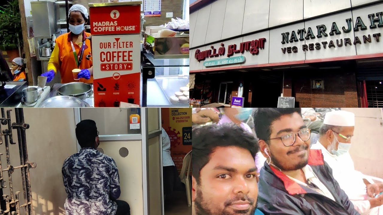 Chennai international airport vlog l Brother send off l Breakfast at Hotel Natarajah l Episode -1