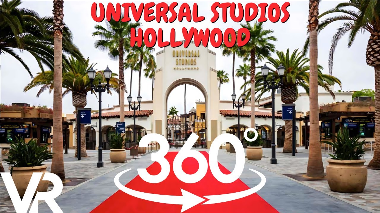 Explore the Magic in Universal Studios Hollywood in 360 VR Tour