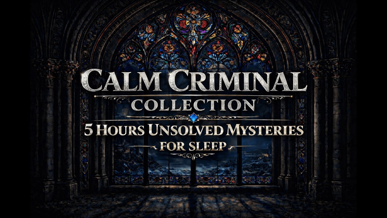 5 Hours of Unsolved Mysteries for Sleep | Calm Criminal