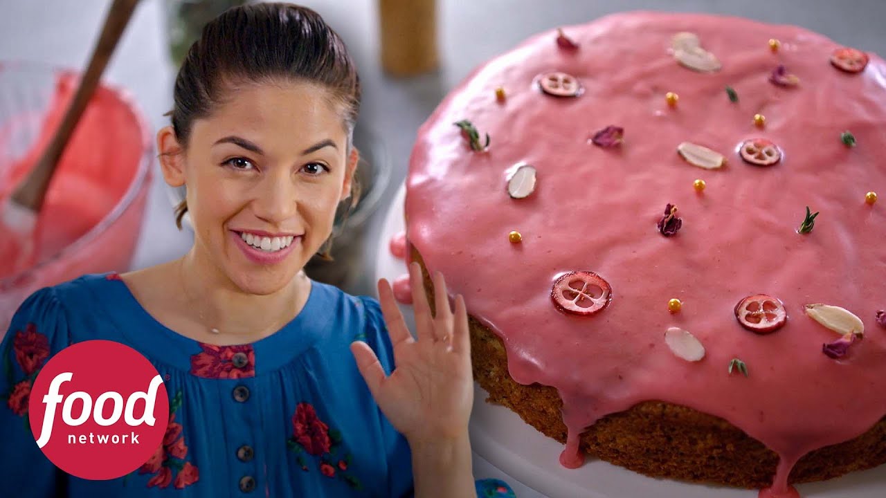 Pastel de limón y almendras con arándanos | Cocina en la Granja | Food Network Latinoamérica