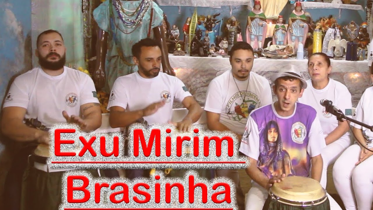 Ponto de Exu Mirim Brasinha - Louvação a Exu Brasinha - Filhos de Jurema