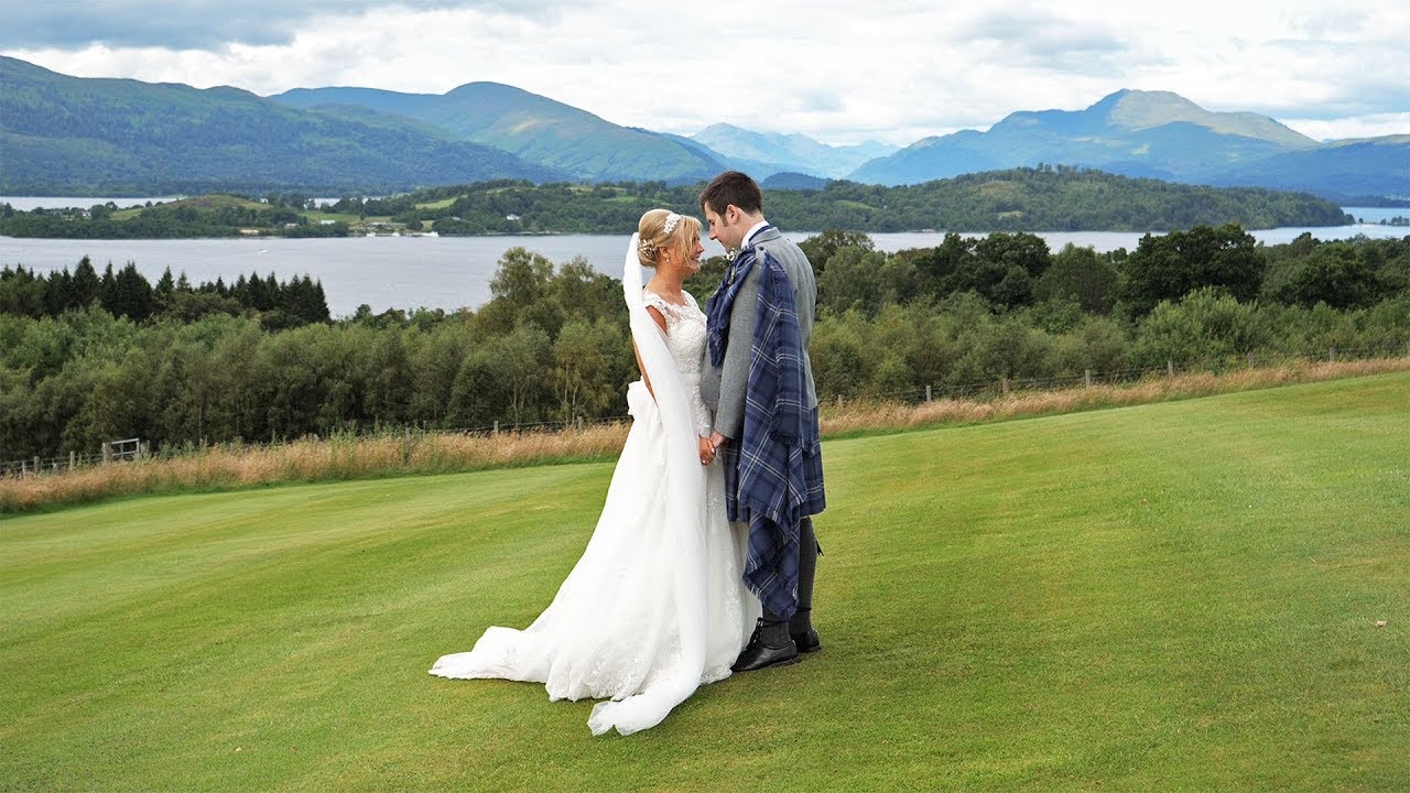Nicola and Stephen's Wedding Video at St Michael's, Dumbarton and Boturich Castle