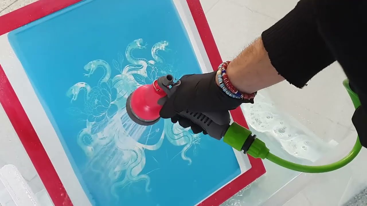 Kit Serigrafia facile | come stampare sulla carta | Screen Printing Tutorial Serigrafia fai da te