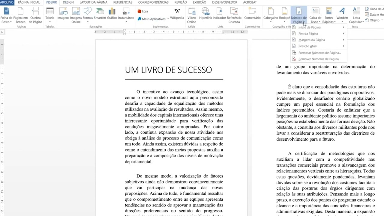 Diagrama&ccedil;&atilde;o Profissional B&aacute;sica no Word
