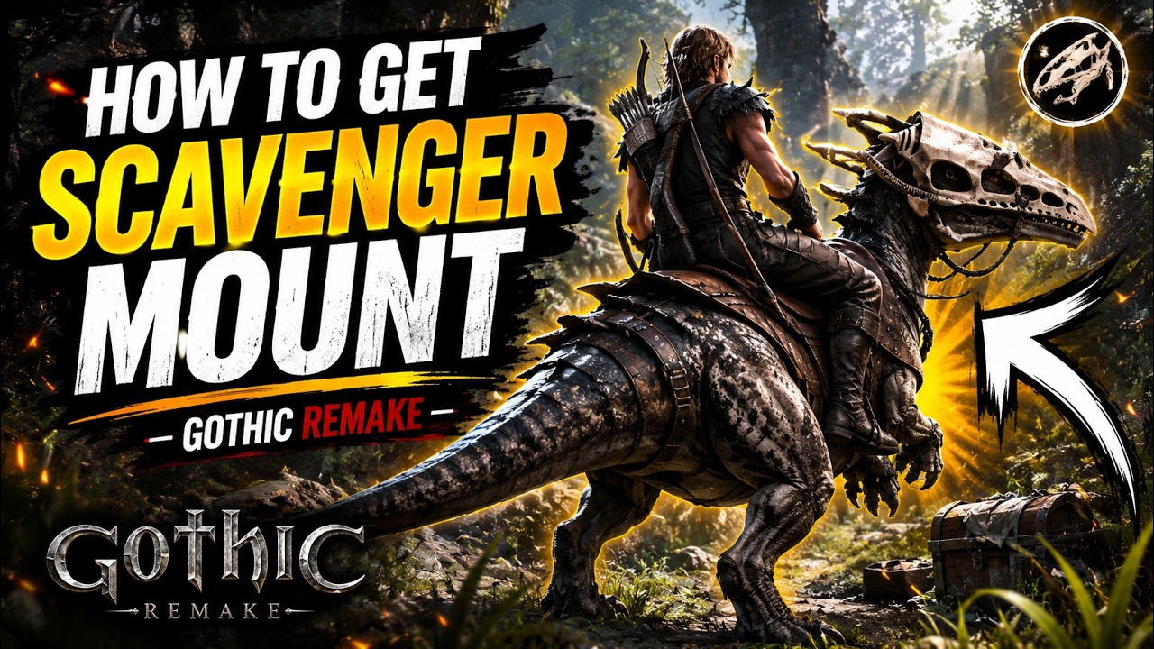 HOW TO GET SCAVENGER MOUNT - GOTHIC REMAKE