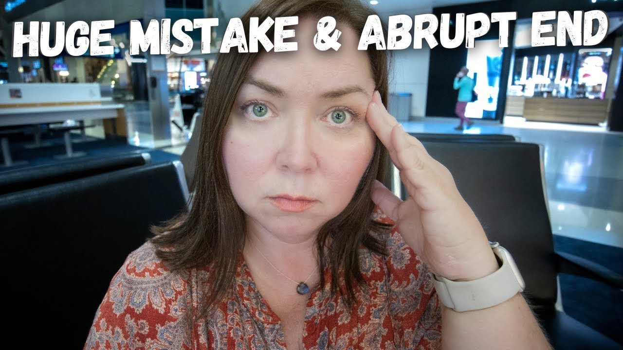 Leaving USA & Van Behind (until this happened!)