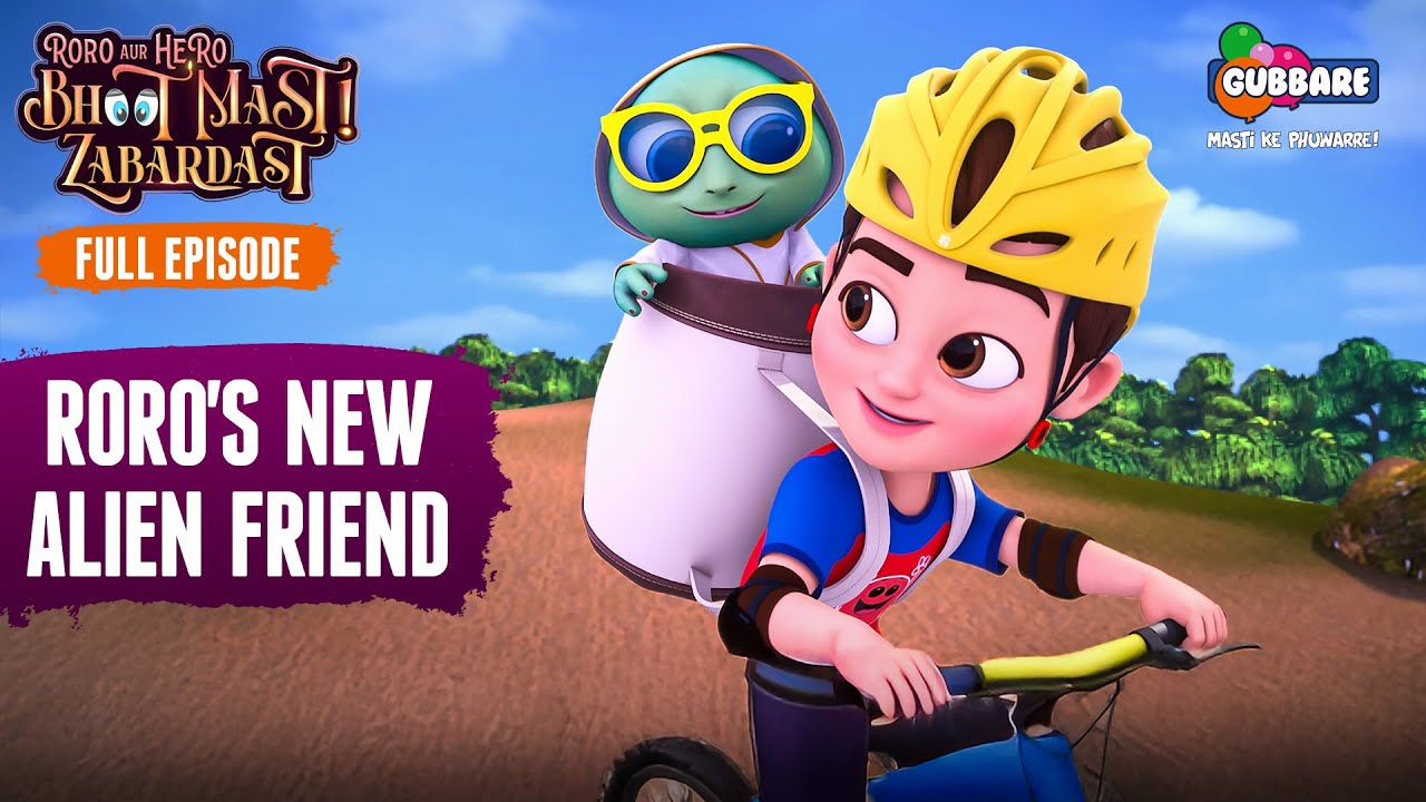 Roro's New Alien Friend🛸 | Full Episode | Roro Aur Hero Bhoot Mast Zabardast👻