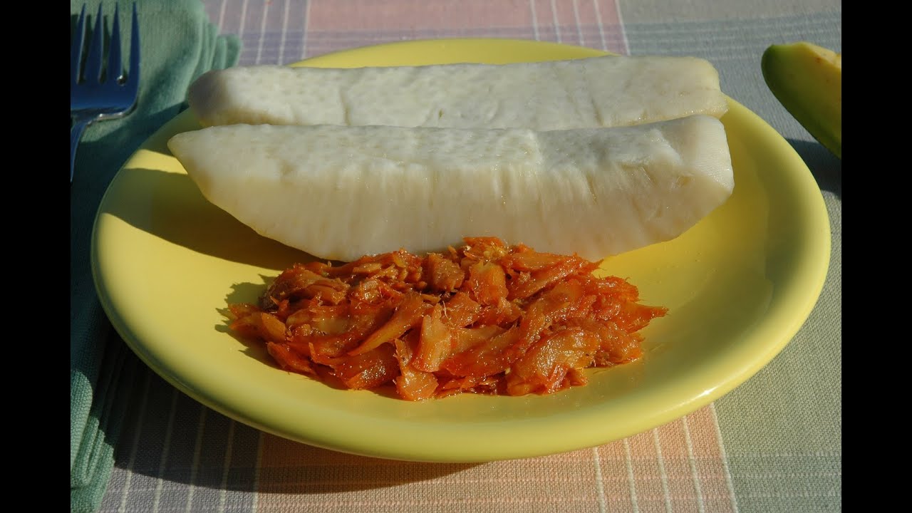 Boiled Breadfruit (Panapén (Panas) Hervidas)