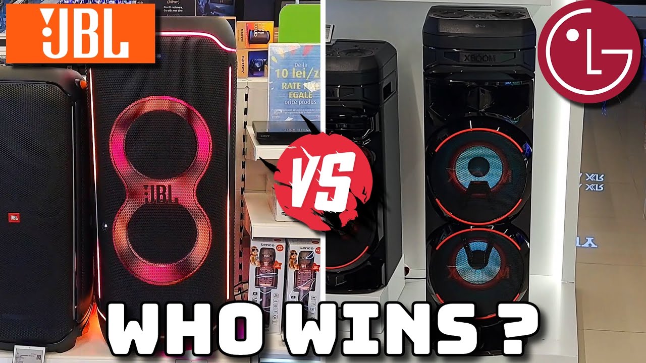 🔥JBL Partybox ULTIMATE VS LG Xboom RNC9 THUNDEROUS BASS COMPARISON
