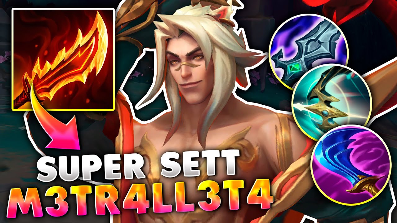 🤮&iexcl;LA MEGA BUILD de SETT hace que pueda HACER +2000 DA&Ntilde;O HIBRIDO con 1 SEGUNDO! *SETT DA ASCO*