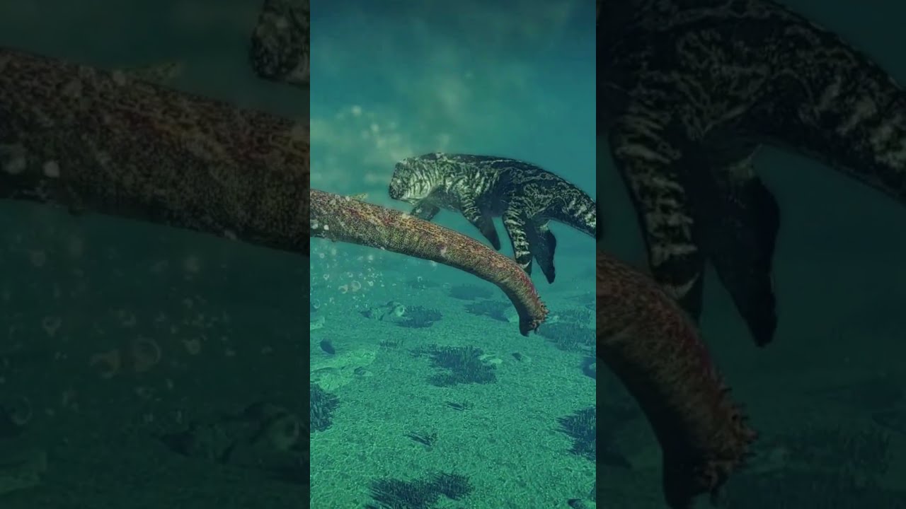 LIOPLEURODON VS ELASMOSAURUS - Jurassic World Evolution 2 (mod)