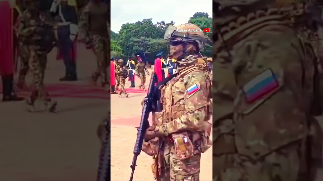 Ibrahim Traore's Russian bodyguards #aes #burkinafaso #burkinafasomilitary