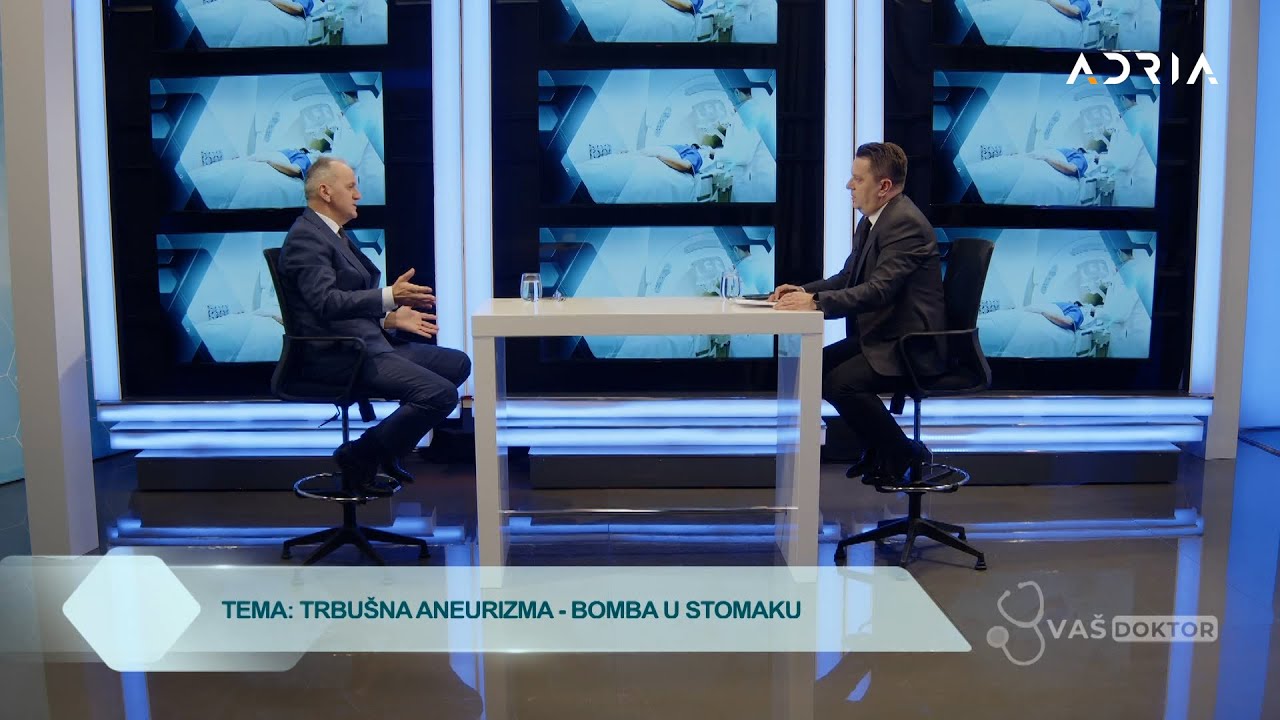 Trbušna aneurizma - bomba u stomaku. VAŠ DOKTOR sa Vlatkom Stijepovićem 28.01.2024.