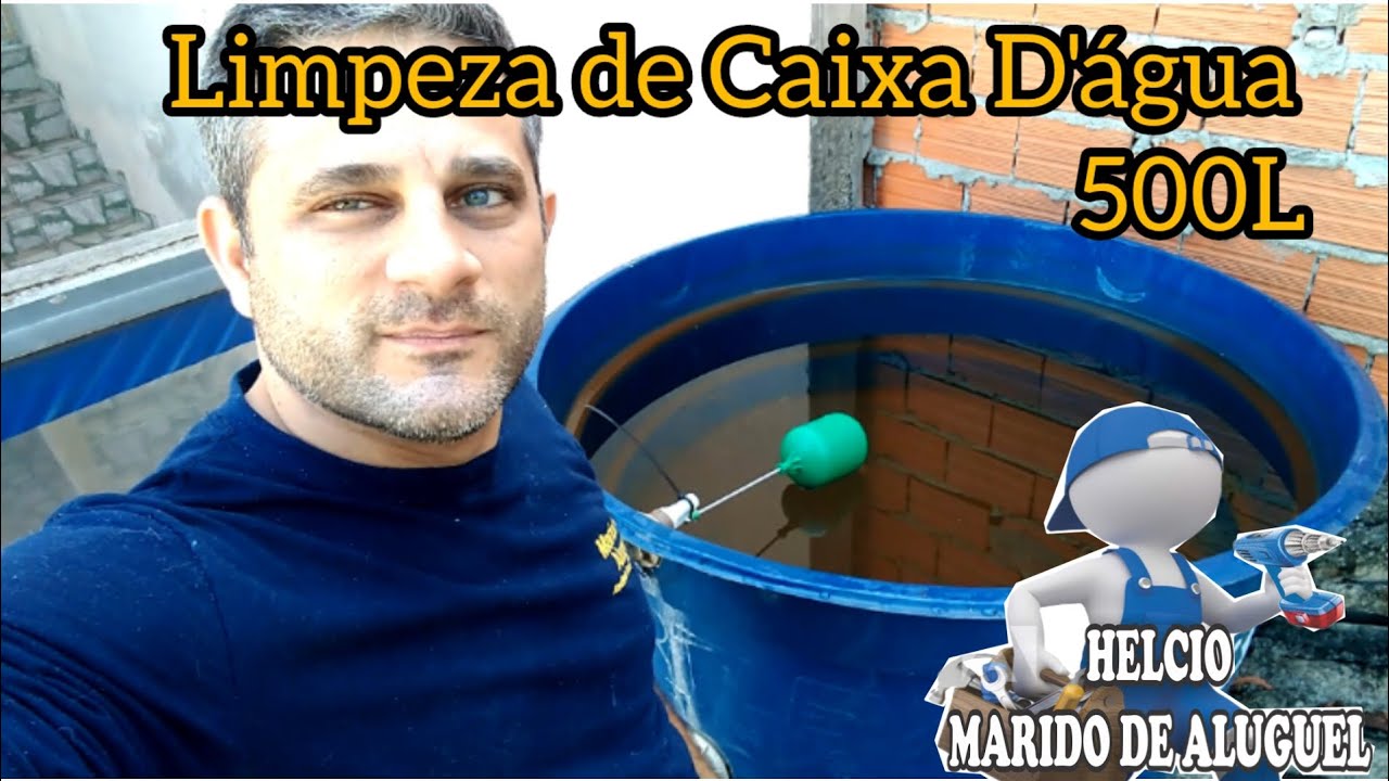 Como limpar Caixa D'água 500L Fortlev