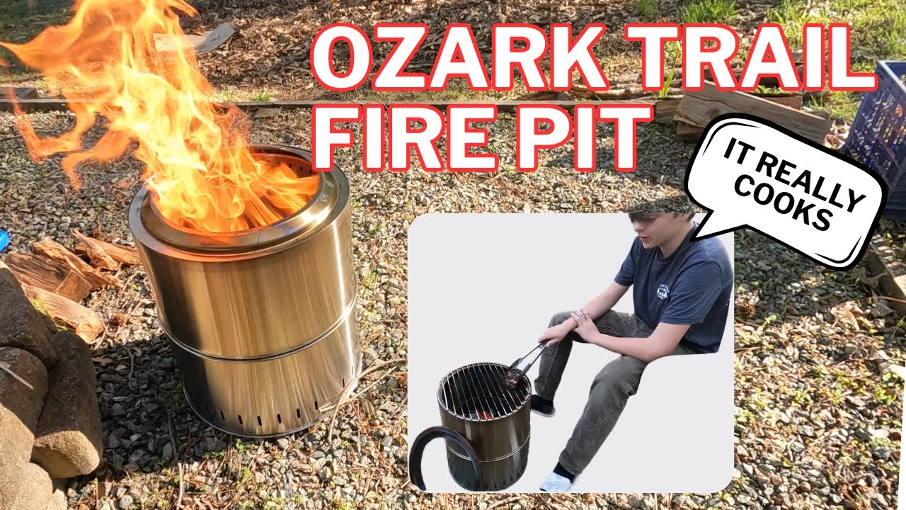 Perhaps The Best Value In Smokeless Fire Pits - Ozark Trail Portable Fire Pit Set