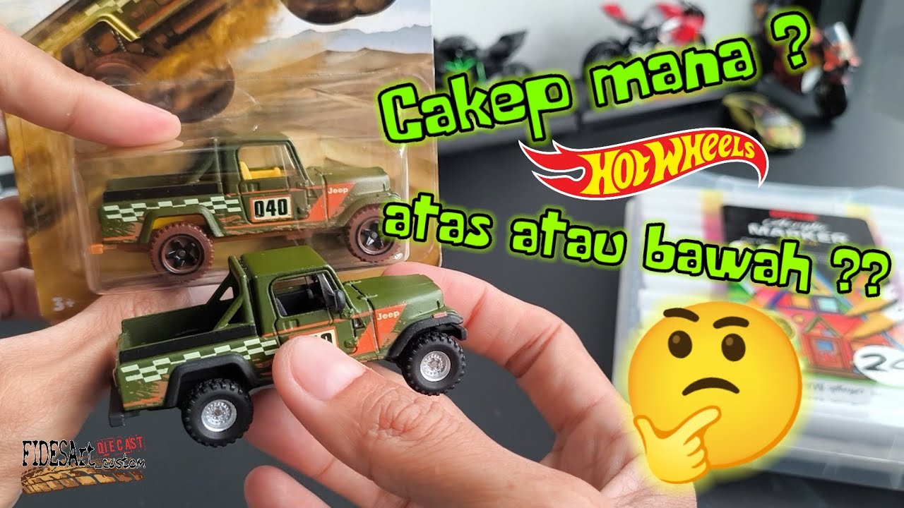 HotWheels custom Jeep Scrambler