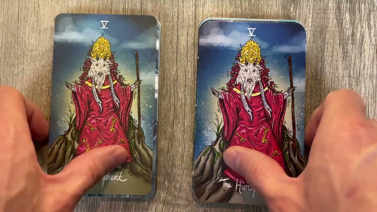 Northern Animal Tarot - Version 1 vs 2