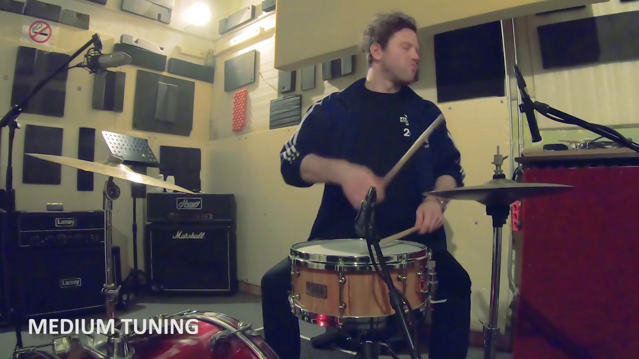 Marco Quarantotto plays KORA Custom Drums // Handcrafted 13&rdquo; x 5.3&rdquo; Olive Stave Shell Snare Drum