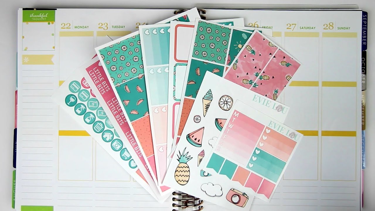 Plan With Me | Summer (EvieLouandCo)