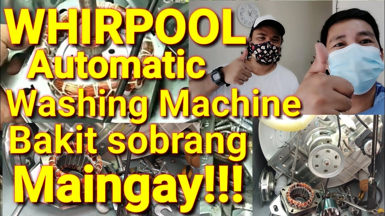 Whirpool Automatic Washing Machine.Maingay daw Masyado😭