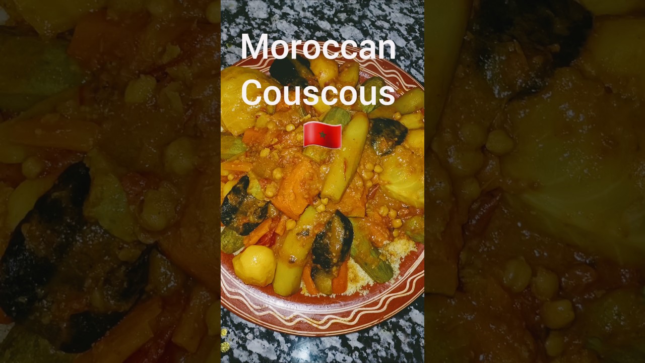 Moroccan Couscous🇲🇦 #food #delicious #recipe #easyrecipe #vegetables #morocco #couscous_marocain