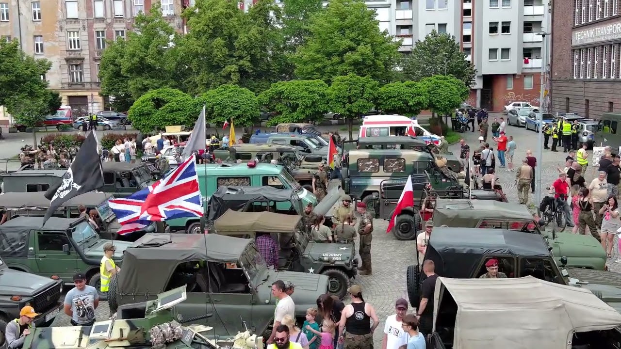 Zlot Pojazdów Militarnych Śląskie Manewry - dzień drugi 7.06.2025