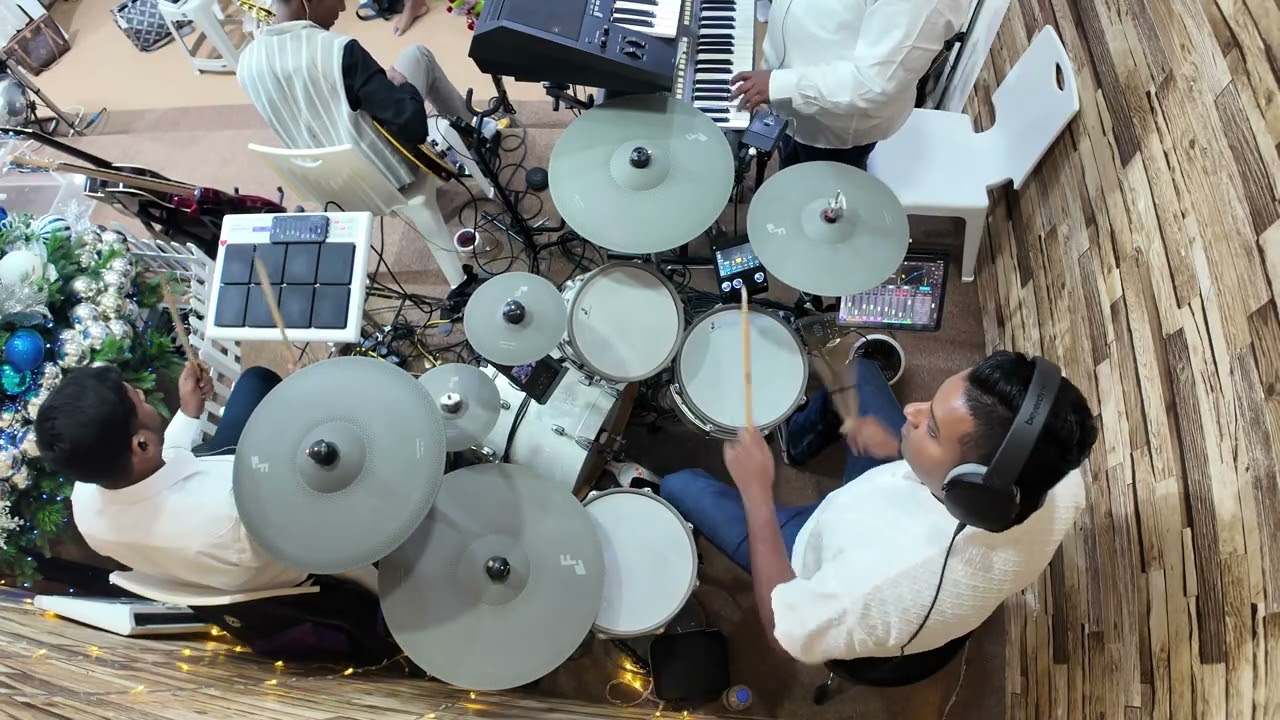 Kiruba Kiruba Kiruba – இன்னும் நான் அழியல | Left Handed Drum Cover | Tamil Worship