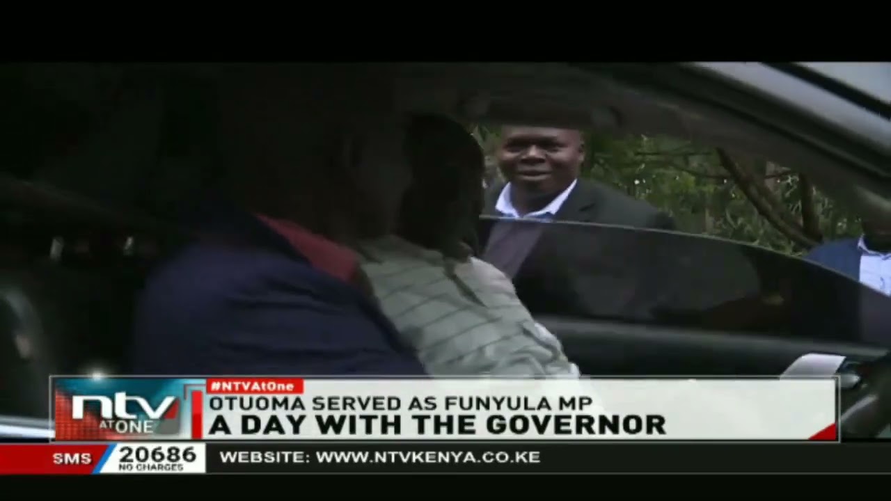 A day with Gov Paul Otuoma