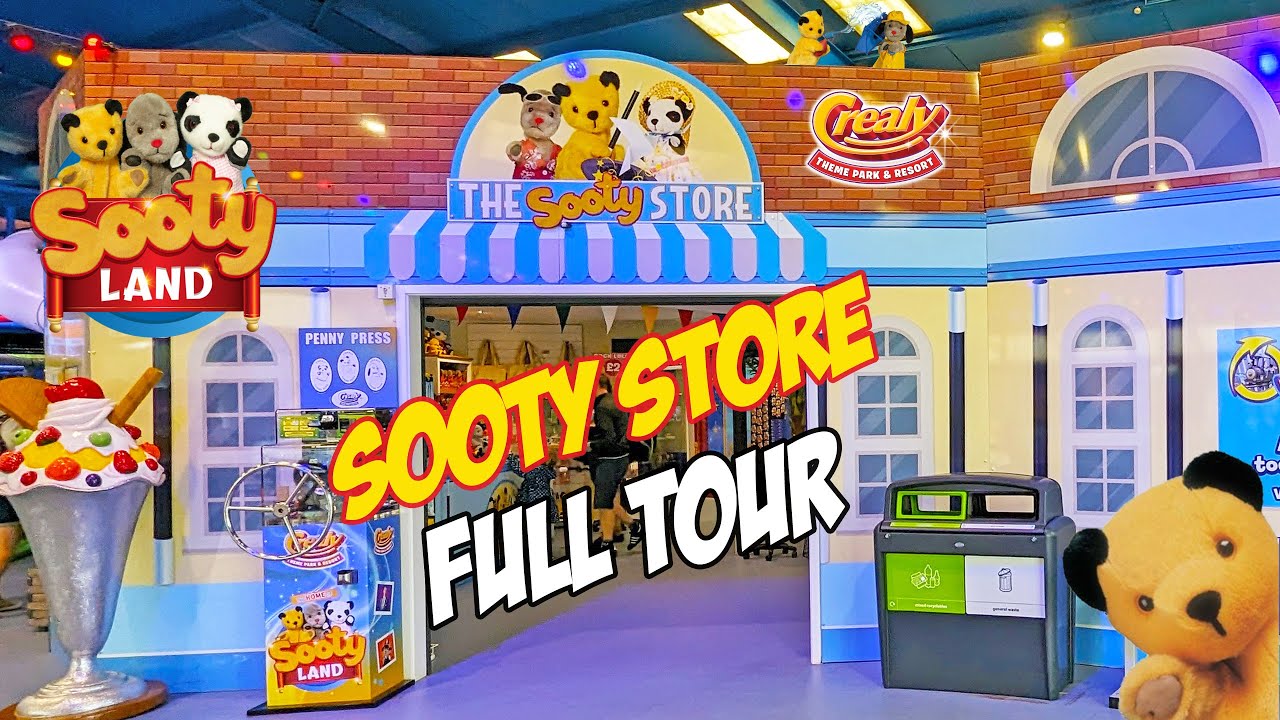 The Sooty Store in Sooty Land at Crealy Theme Park (July 2023) [4K]